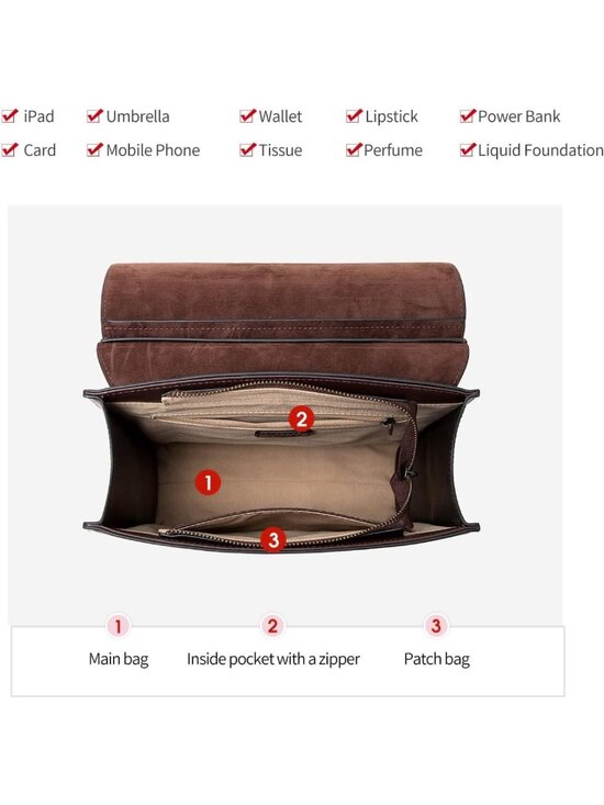 Stylish Leather Backpack Purse for Women | Travel Shoulder Bag, Vintage Casual main image 4